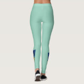 Angelfish am Korallenriff - Fotografisches Design  Leggings (Rückseite)