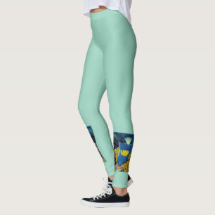 Angelfish am Korallenriff - Fotografisches Design Leggings
