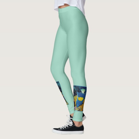Angelfish am Korallenriff - Fotografisches Design  Leggings (Links)