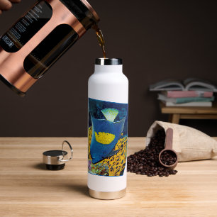 Angelfish am Korallenriff - Fotografisches Design  Trinkflasche