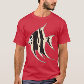 Angelfish Aquarium Fisch Liebhaber von Angeln T-Shirt