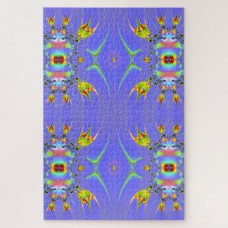 Angelfish Aquarium Fractal Abstract Art Puzzle