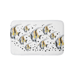 Angelfish Badematte