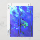 Angelfish Blues Postkarte (Vorne/Hinten)