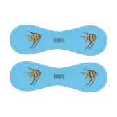 Angelfish Cartoon Illustration Baseball (Paneele)