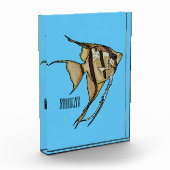 Angelfish Cartoon Illustration Fotoblock (Links)