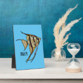 Angelfish Cartoon Illustration Fotoplatte (Seite)