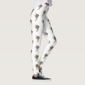 Angelfish cartoon illustration leggings (Rechts)
