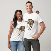 Angelfish Cartoon Illustration T-Shirt (Unisex)
