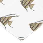Angelfish Cartoon Illustration Tischdecke (Schrägansicht)
