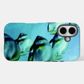 Angelfish Clear Blue Water Case-Mate iPhone Hülle (Rückseite (Horizontal))