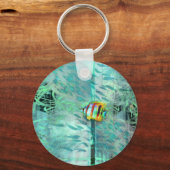 Angelfish Collage Schlüsselanhänger (Vorderseite)