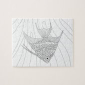 Angelfish Erwachsenenfarbpuzzle Puzzle (Horizontal)
