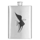 Angelfish Flask Flachmann (Vorderseite)