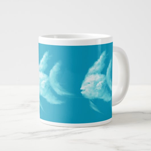 Angelfish Jumbo-Tasse (Vorderseite Rechts)
