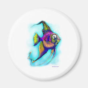 Angelfish Magnet