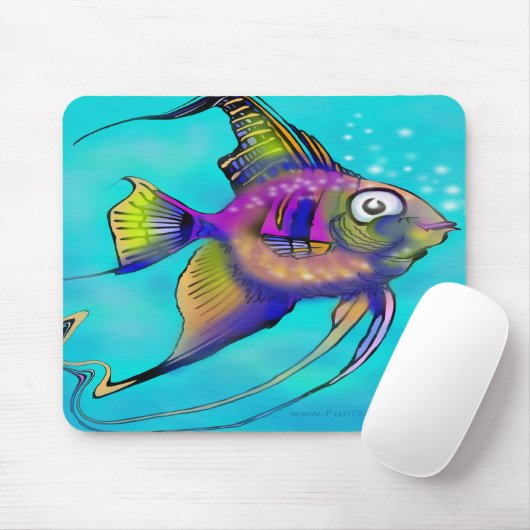 Angelfish Mousepad (Mit Mouse)