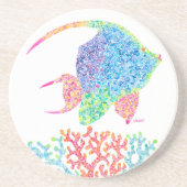 Angelfish Sandstone Untersetzer (Vorne)