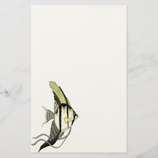 Angelfish Stationery Briefpapier (Vorderseite)