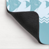 Angelfish Streifen Mousepad (Ecke)
