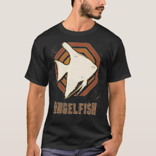 Angelfish Vintag Retro Klassische Liebe T-Shirt