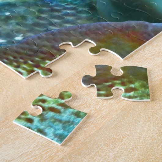 Angelfish vs Discus Fisch Aquarium Keeper Puzzle (Seite)