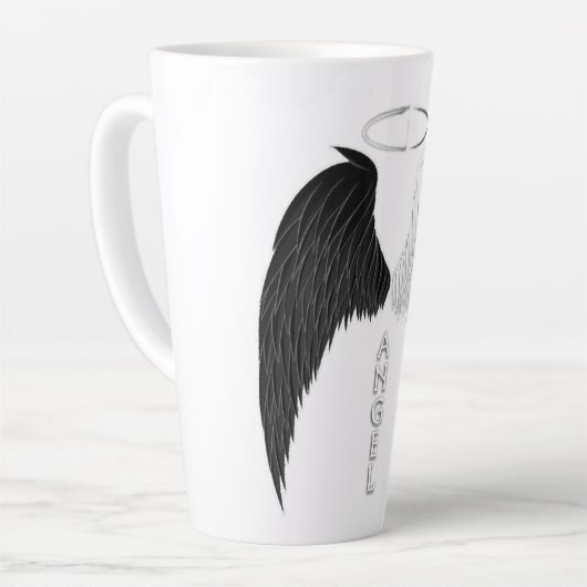 Angelflügel Milchtasse (Linke Ecke)