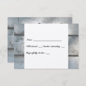 Angelfreunde Boote Altes Holz uAwg mit Umschlägen RSVP Karte (Vorne/Hinten)