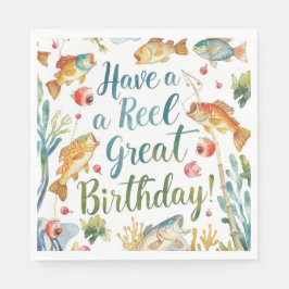 Angelfreunde Hochgeburtsmotive Aquarell Serviette