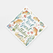 Angelfreunde Hochgeburtsmotive Aquarell Serviette (Ecke)