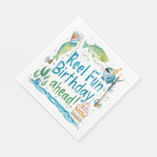 Angelfreunde Hochgeburtsmotive Aquarell Serviette (Ecke)