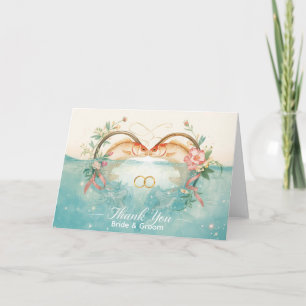 Angelfreunde Hochzeitsohle Danke Karte