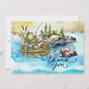 Angelfreunde im Aquarellstil Dankeskarte