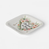 Angelfreunde können Hochzeit auf sich nehmen Pappteller (Gewinkelt)