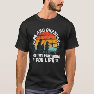 Angelfreunde Papa und Enkel Angelfreunde T-Shirt