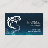 Angelführer Köderladen Unterwasser-Angelcharta Visitenkarte (Vorderseite)