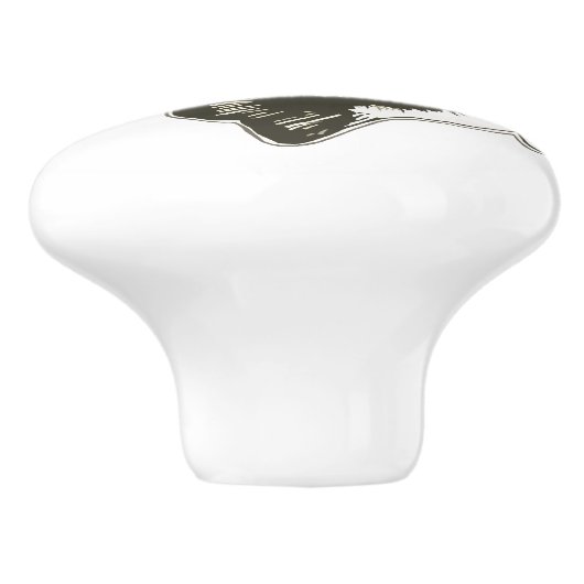 Angelgedankenwerfer Keramikknauf (Seitenansicht)