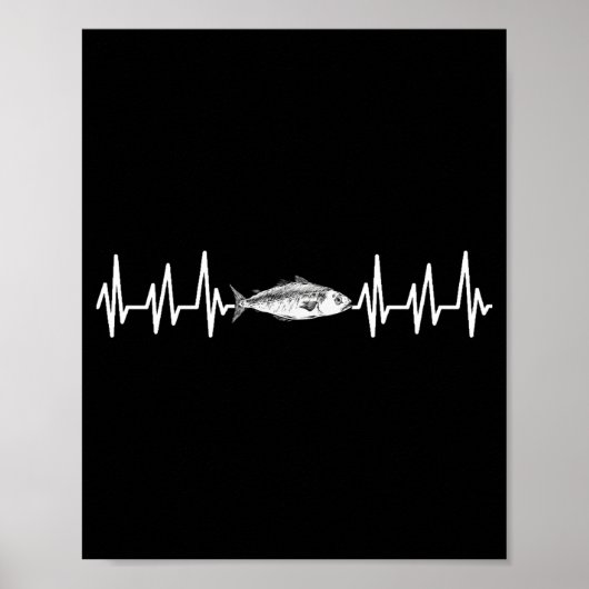 Angelgeschenk Männer Frauen Rute Köder Fischer Hak Poster (Vorne)