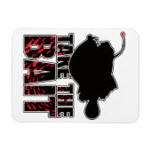Angelgewässer Seadevils - Meeresgeek Magnet (Horizontal)