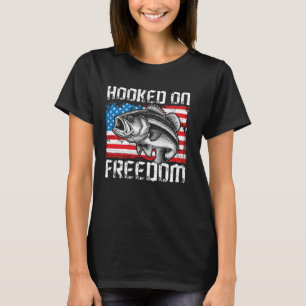 Angelhaken an der Freiheit Angeln Fisch Fischer St T-Shirt