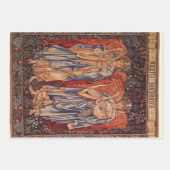 Angeli Laudantes von Sir Edward Coley Burne Jones Geschenkpapier Set (Vorderseite 3)