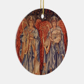 Angeli Laudantes von Sir Edward Coley Burne Jones Keramik Ornament (Rechts)