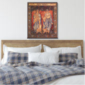 Angeli Laudantes von Sir Edward Coley Burne Jones Leinwanddruck (Insitu (Schlafzimmer))