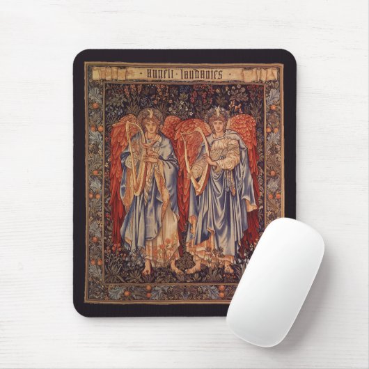 Angeli Laudantes von Sir Edward Coley Burne Jones Mousepad (Mit Mouse)
