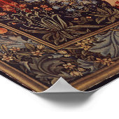 Angeli Laudantes von Sir Edward Coley Burne Jones Poster (Ecke)