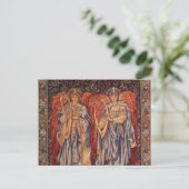 Angeli Laudantes von Sir Edward Coley Burne Jones Postkarte (Stehend Vorderseite)