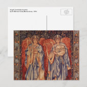 Angeli Laudantes von Sir Edward Coley Burne Jones Postkarte (Vorne/Hinten)