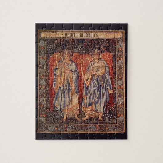 Angeli Laudantes von Sir Edward Coley Burne Jones Puzzle (Vertikal)
