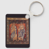 Angeli Laudantes von Sir Edward Coley Burne Jones Schlüsselanhänger (Rückseite)