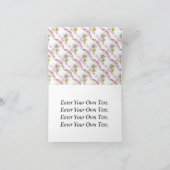 Angelic 50. Geburtstag Karte (Innenseite)